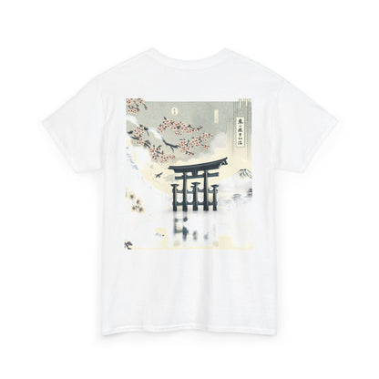 Japanese Torii Gate Unisex Tee - Strength and Tranquility Inspired Design