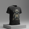 Obsidian Black Cyberpunk Samurai Tee